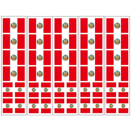40 Tattoos: Peru Flag, Peruvian Party Favors