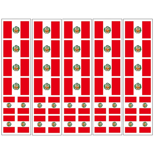 40 Tattoos: Peru Flag, Peruvian Party Favors