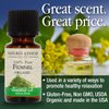 Nature’s Answer USDA Organic Sweet Fennel Essential Oil, 100% Pure | Natural Aromatherapy Oil for Diffuser/Humidifier, Steam Distilled 0.5 fl oz. (15ml) | Made in USA