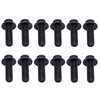 HABIIID Exhaust Manifold Bolts, Manifold Header Bolts for GM LS1 LS3 LS2 LSX LT series engines Replaces ICT Billet 551696 12 PCS