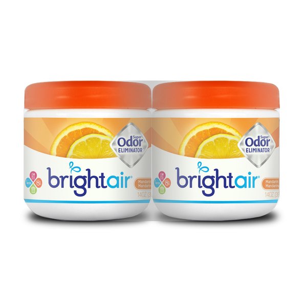 BRIGHT Air Air Fresheners Solid Mandarin Orange and 14 Oz 2
