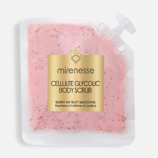 NEW Cellulite Glycolic Body Scrub Mini-Berry My Butt Smoothie