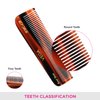 Vega - Pocket Comb- Pack of 2 (Brown)