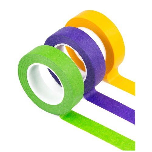 XEHAHOSH Upgrade Colored Masking Tape 0.65 in x 45 Ft x 3 Roll. Colored Tape Set. Suitable for DIY Supplies, Enhanced Viscosity, Easy to Tear, No Glue Left. Painters Tape, Drafting Tape, Artist Tape