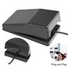 iKKEGOL 2022 Upgraded USB Foot Switch Single Pedal Optical Control Footswitch Map Mouse Keyboard Hotkey Combination Key Keypress Simulator Program Page Turner Game Transcription HID