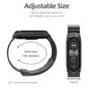 MIJOBS Strap for Xiaomi Mi Band 7 Mi Band 6 Mi Band 5 Breathable Replacement Strap for Band 4/Mi Band 3 Smart Band Watch Strap Wristband Bracelet for Women Men