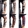 Aresvns Extended Version Tattoo Sleeves for Bicker,Slip On Tattoo Sleeves 10PCS Arm Sleeves Kit Halloween Tattoo Sleeves Cover for Stretchable Cosplay Christmas Gift