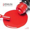 VENALISA Gel Nail Polish, 12ml Bright Red Color Soak Off UV LED Nail Gel Polish Nail Art Starter Manicure Salon DIY at Home, 0.43 OZ