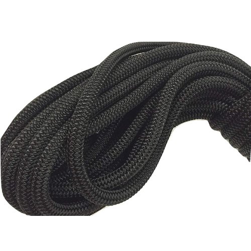 3/8 Inch Black Double Braid Nylon Rope (300 ft. Spool)