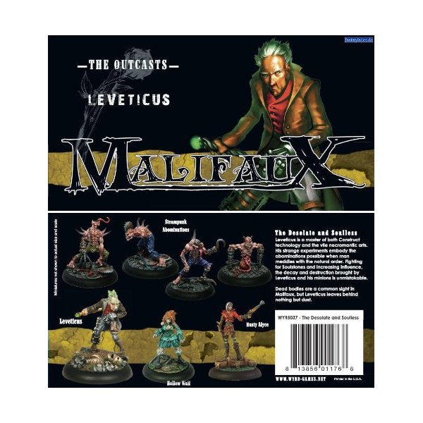 Malifaux Outcasts: Leveticus Box Set (The Desolate and Soulless)
