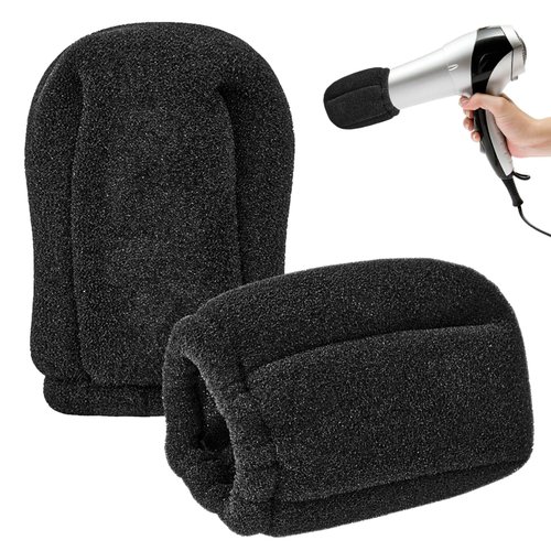 2Pcs Hot Sock Diffuser for Hair Dryer, Universal Diffuser Hair Dryer Attachment Sock Curly Hair Blow Dryer with Diffuser for Curly Hair Diffuser Cap, Fits Most Every Size Blow Dryer