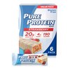 Pure Protein Bars, High Protein, Nutritious Snacks to Support Energy, Low Sugar, Gluten Free, Strawberry Greek Yogurt, 1.76oz, 6 Pack