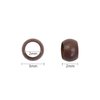 3.0mm 200 Pcs Nano Beads Micro Links Copper Nano Rings Beads Hair Beads for Hair Extensions (Brown)
