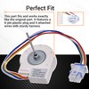BlueStars Ultra Durable WR60X10185 Refrigerator Evaporator Fan Motor Replacement Part - Exact Fit for GE & Hotpoint Refrigerators - Replaces WR23X10353 WR23X10355 WR23X10364 PS1019114 AP3875639