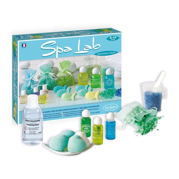SentoSphere Spa Lab Creative Laboratory Kit for Making Your Own Relaxing Soaps, Gels and Bath Salts