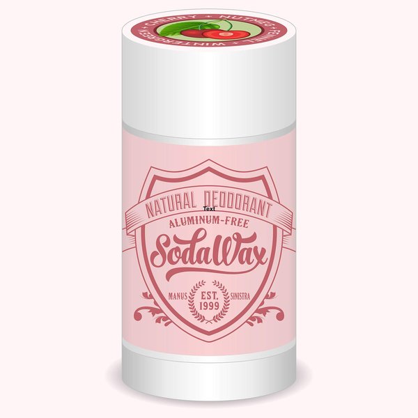 Aloelujah™ Baking Soda-Free Natural Deodorant CHERRY PITS (3.3oz/93g) Any 3 Items SHIP FREE