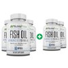 NutraPrice Fish Oil 2000 mg Omega-3 Fatty Acids EPA and DPA, Daily Supplement for Men and Women, Advanced Formula to Support Heart, Eye, Bone, Joint Health, Made in USA, 60 Soft Gel Capsules (5pk)