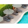 MASTERCANOPY Patio Umbrella 9 ft Replacement Canopy for 8 Ribs-Grey