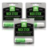 Pacific Shaving Company Nick Stick - Liquid Roll-On Applicator Puts Nicks in Their Place With Vitamin E & Aloe Vera - Styptic Pencil - Residue Free Shave Stick For Men (0.25 Oz, 3 Pack)