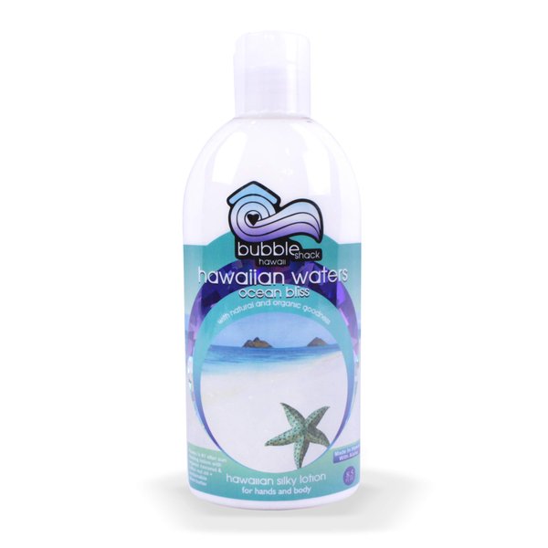 Bubble Shack Hawaiian Waters Ocean Bliss Body Lotion, 8oz