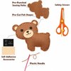 MYHJL Kid Sewing Craft Kit Felt Animals Children Birthday Gifts Educational Toys Stuffed Animals Set DIY Kits for Girls and Boys (A-Forest Series)