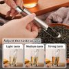 4PCS Stainless Steel Tea Diffuser Tea Infuser,Tea Strainers Pipe with Hanging Hook Handle,Fine Holes Tea Interval Diffuser for Loose Tea Leaf Coffee Herbs Spices