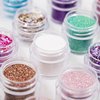 GLITTIES - Diamond Dust - Nail Art Iridescent Fine (.008") Glitter Powder - for Gel Nail Polish, Gel and Acrylic Nail Powder - (30 Grams)
