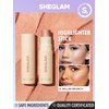 SHEGLAM Cream Highlighter Stick Long Lasting Brightening Non-Caking Highlighter Makeup - Bellini Brunch