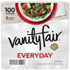 Vanity Fair Everyday Paper Napkins, 100 2-Ply Disposable Napkins