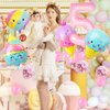 Ice Cream Balloons Number 5 Balloon 40 Inch, Ice Cream Birthday Party Decorations, 5 Balloon Number for Candy Birthday Party Decorations
