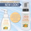 Castile soap, Liquid Foaming Hand Soap, All Natural Moisturizing Hand Wash for the Kitchen & Bathroom, Palm Oil Free, Vegan & Cruelty Free, Made in the USA, 8.45 oz., 2 Pack (Orange Patchouli)