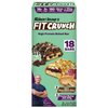 FITCRUNCH Protein Bars, Snack Size Variety Pack, Gluten Free (18 Bars, Mint Chocolate Chip & Peanut Butter Jelly)