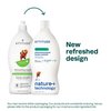ATTITUDE Dishwashing Liquid, EWG Verified, Vegan Dish Soap, Plant Based, Naturally Derived Products, Green Apple and Basil, 23.7 Fl Oz