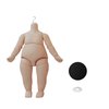 YMY Big pear-Shaped Doll Body Small 1/6 Size S-Hook for BJD ob Joint Doll Toys Movable Cute Body Hand Set Doll Accessories (Light Tan)