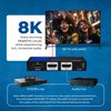 OREI 8K eARC HDMI Audio Extractor Converter ARC Support 48Gbps 4K @ 120hz - Dolby Digital/DTS Passthrough CEC, HDR, Dolby Vision, Atmos Supported - Send eARC Signal to Old AV Receiver (BK-927)