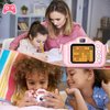 Anpty Kids Children Camera Toys for 6 7 8 9 10 11 12 Year Old Boys Girls, 32MP1080P HD Digital Camera with Video for Toddler, Kid Christmas Birthday Festival (Pink - Unicorn)