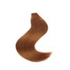 YMEYME Tape in Hair Extensions Human Hair Invisible Reusable Seamless Skin Weft Remy Tape Hair Extensions 20Pcs 50g #30 Auburn 22inch