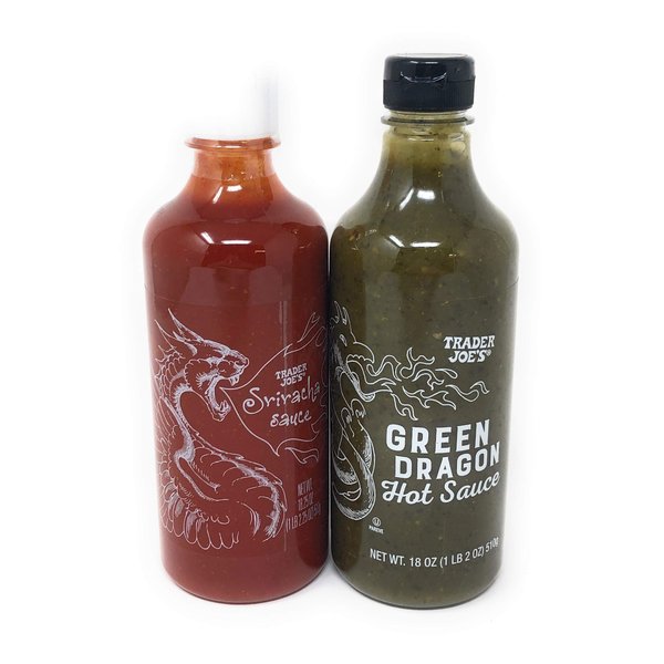 Green Dragon Hot Sauce and Sriracha Combo Pack - Trader Joe’s