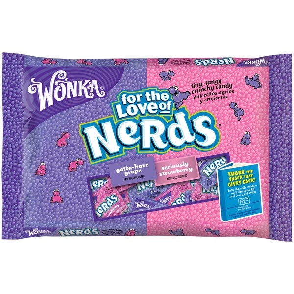 Nerds Grape & Strawberry, 12 oz Bag