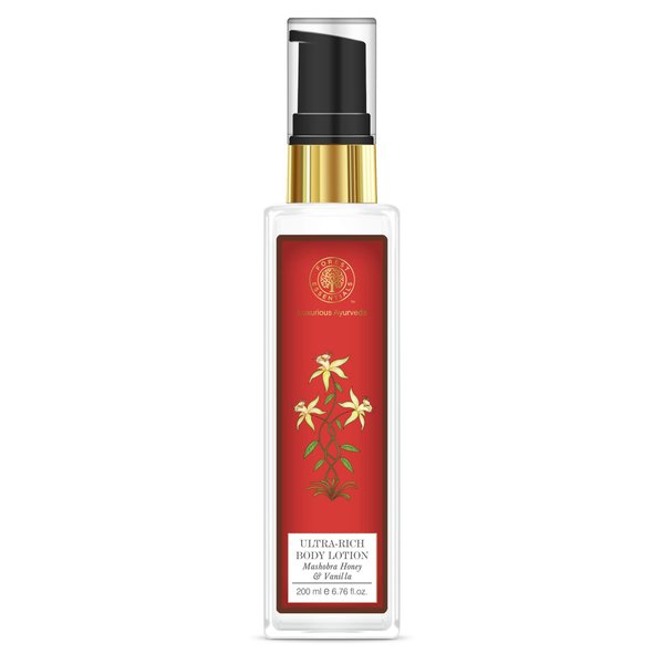 Forest Essentials Mashobra Honey and Vanila Ultra Rich Body Lotion, 200ml