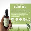 Cliove Hair Oil | Anti Frizz Hair Serum for Hair Growth | Heat Protectant Hair Serum Drops | Veganic Hair Growth Oil Scalp Treatment for Frizzy, Dry & Damaged Hair |2oz