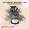 Sevich Hairline Powder，Instantly Conceals Hair Loss, Root Touch up Powder, Hair Shadow Toppers for Women & Men, Touch Up for Thinning Gray Hair, Windproof & Sweatproof, Dark Brown