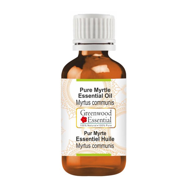 Greenwood Essential Pure Myrtle Essential Oil (Myrtus communis) Steam Distilled 10ml (0.33 oz)