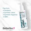 BetterYou Magnesium Body Lotion - Body Cream with Magnesium and Shea Butter - Softens Skin, Relaxes Muscles - Nourishing and Lightweight - 6.08 oz