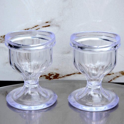 ANCIENT IMPEX Eye Wash Cup, 2 Count - Plastic, 30.0 milliliters, Soothing Relief from Allergens, Irritants, Makeup, Dust, Dry Eyes