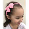 CIEHER Bow Headbands for Girls, Sparkling Rhinestone Bow Hairbands for Girls Bow Hair Accessories Girls Costume Accessories - Rose Pink