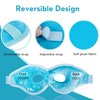 2PCS Gel Eye Mask, Cold Compress Gel Beads Eye Mask, Reusable Cooling Ice Mask for for Puffy Eyes, Dark Circles, Headaches, Migraine, Stress Relief