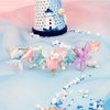 GAFATORY Mermaid Tiara for Women Adult Crown Fishtail Tiaras Starfish Pearl Tiara Ocean Theme Halloween Custome Pink Purple Crown for Mermaid Party Decorations