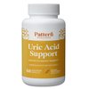 Pattern Wellness Uric Acid Support Supplement - Herbal Uric Acid Cleanse - Natural Joint & Circulation Support - 3rd Party Lab Tested - 60 Veggie Capsules