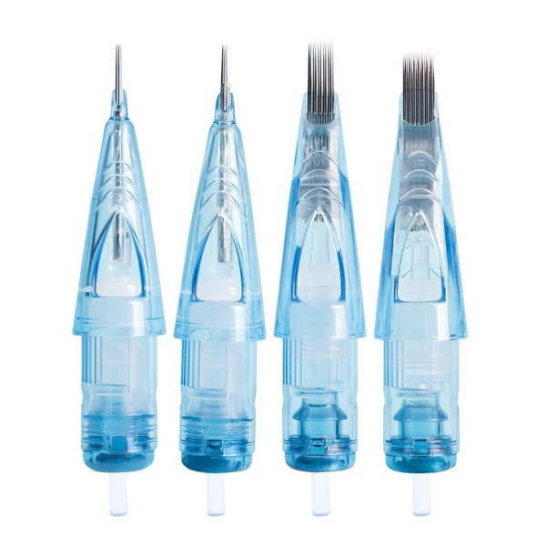 WJX Tattoo Cartridges Needles Disposable Supply 50Pcs Round Liner Mixed Size 1203RL, 1205RL, 1207RL, 1209RL, 1211RL